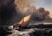 William Turner, Dutch Boats in a Gale